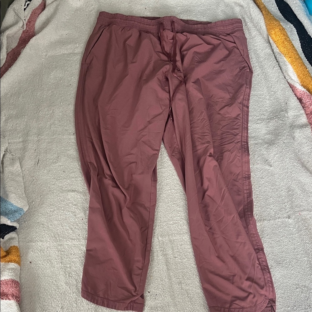 (299)GAP Mauve Track Pants